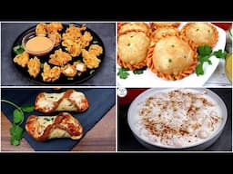 Ramzan Iftar Recipes, Aloo Samosa Chaat Kachori, Zinger Chicken Bites, Bread Parcel, Ballay Ramadan