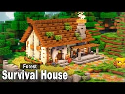 Minecraft: How to build a Survival House | Simple Tutorial