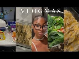 COOKING WITH AVA | MAKING STUFFED SHELLS! | VLOGMAS DAY 13!