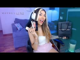 MAYBELLINE NOS ENVIO COSAS para TWITCH  :D