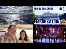 It's Embarkation Day For Our First-Ever World Cruise! - 133-Day HAL Volendam Pole-To-Pole Vlog 2025