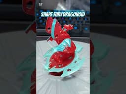 Shape Fury Dragonoid (Spin Attack) #bakugan #shapefury #Dragonoid