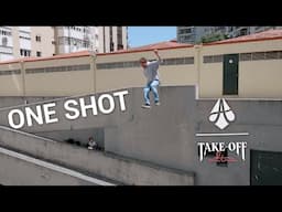 Parkour ONE SHOT in Lisbon with Marc Busch | Take-Off-Culture x Ashigaru