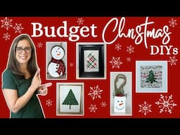 Christmas DIY Decor | Christmas Crafts on a Budget | Homemade Christmas Ornaments & Home Decor