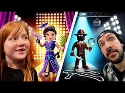 ABC Challenge SPY MYSTERY PARTY!!  Adley and Niko play dress to impress, epic mini games, & new MM2