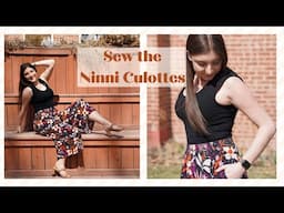 Ninni Culottes Pattern Review | Sewing Culottes with Named Clothing Patterns | How to Sew Culottes