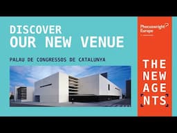 ⚡️ NEW VENUE ⚡️ for #Phocuswright Europe 2025 - Palau de congressos de Catalunya Barcelona