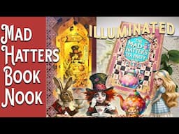 Alice Mad Hatters Book Nook Papercraft Tutorial