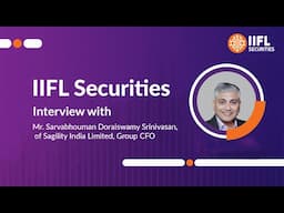 #IPO Interview with Mr.Sarvabhouman Doraiswamy Srinivasan, Group CFO of Sagility India Limited