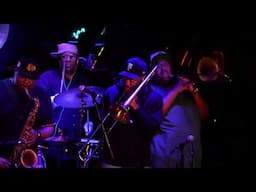 The Soul Rebels ft James Carter INSANE saxophone & trombone solos "Rebelsosis" live at Blue Note NYC