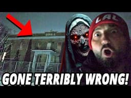 ATTACKED BY A DANGEROUS POLTERGEIST IN HAUNTED HOSPITAL GONE WRONG!