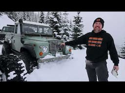 Testing Icelandic Snow Tires In America!