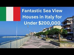 Fantastic Sea View Houses in Italy for under $200,000.