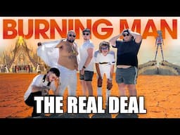 BRITISH LADS try BURNING MAN for the FIRST TIME (2024)