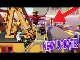 *New Update gang beasts! New Crane map funny’s moments!