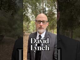 Honoring & remembering my friend and mentor David Lynch on the new moby pod.