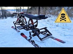 I Built this Snow Sled to Break a Record… And It’s Terrifying!