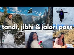 Seeing snow for the first time in my life! 🏔️🥶🌨️ Himachal Vlog | december 2024