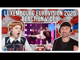 Luxembourg | Eurovision 2025 Reaction | Laura Thorn - La Poupée Monte Le Son | Eurovision Hub