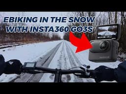 Riding the Actbest Ranger Ebike in the snow, with Insta360 Go3S (& talking about life)