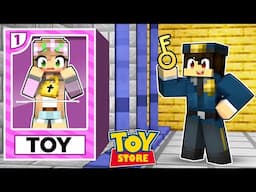 Escaping My BOYFRIEND'S Prison In Minecraft Toy Store!