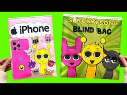 SPRUNKI Blind Bag Unboxing 👀 Paper DIY | ASMR