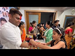 Raksha Bandhan celebration #Kunal Dada Patil 399 ❤️