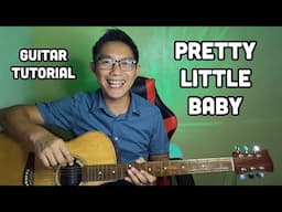 PRETTY LITTLE BABY | TIKTOK VIRAL | BASIC GUITAR TUTORIAL FOR BEGINNERS