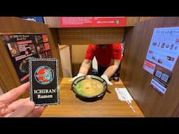 Instant ICHIRAN Ramen Solo Booth