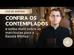 Ganhadores do sorteio da Jornada Bíblica com Padre Alex Nogueira