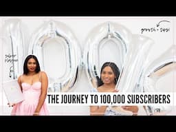 HOW I GREW TO 100K SUBSCRIBERS I MY YOUTUBE JOURNEY + insights and tips to grow your youtube channel