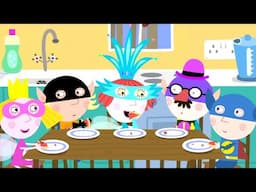 Ben and Holly's Little Kingdom | Superheroes Pizza Party | Cartoons For Kids