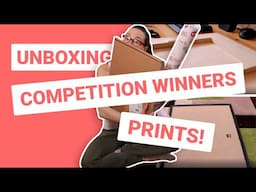 Wall Art Competition Prints Unboxing! - Redbubble Haul