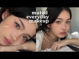 MUTED NUDE EVERYDAY MAKEUP ♡ Everyday Asian American Makeup for Beginners