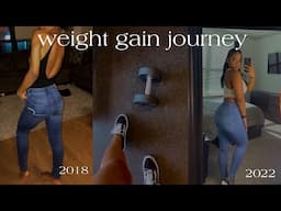 My Fitness Journey - How I Gained Weight (+40lbs with pictures)