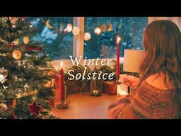 Celebrating the Winter Solstice & A Cozy Snow Day 🌨️ Silent Vlog