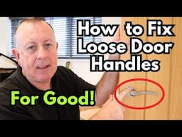 Say Goodbye To Wobbly Door Handles Forever With This Fix!