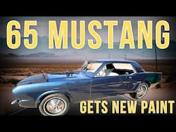 The 65 Ford Mustang Gets New Paint! | Part 23