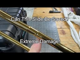 Can It Be Repaired?- Extreme Trombone Slide Repair- Trying a New Technique I've Been thinking About