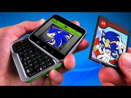 Sonic Games on the Motorola Flip-Out