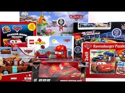 Disney Pixar Cars Collection Unboxing Review ASMR | Lightning McQueen RC Toy Car & Vehicles