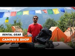 Rental Gears and Shop Items | Camper's Shop Guide