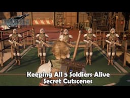 Final Fantasy 7 Rebirth - Keeping All Shina Soldiers Alive During Chapter 4 [Alternate Cutscenes]