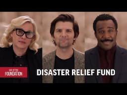 Patricia Arquette, Adam Scott & Tramell Tillman Support Disaster Relief Fund for SAG-AFTRA Members