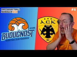 EUROCUP PLAYOFFS! AEK Athens v Buducnost PBM 25 | Let's Play Pro Basketball Manager 2025