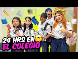 24 HORAS EN UN COLEGIO 🏫 😵 *No sabian nada*👩‍🏫😂// FAMILIA RECOCHA