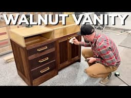 This Was Harder Than It Looks || How to Build a Bathroom Vanity With Drawers