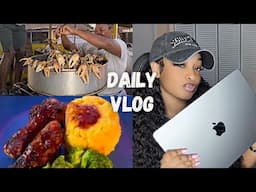 DAILY VLOG- New MacBook + Land Crab At Heroes Circle + Meal Prep + SHEIN Unboxing