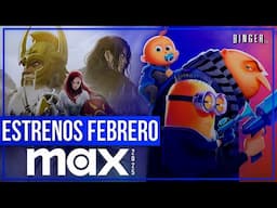 Estrenos MAX FEBRERO 2025 | Series y Películas (HBO)