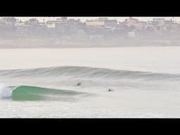 Surfing Blacks and GLASSY secret spot with NOBODY out!